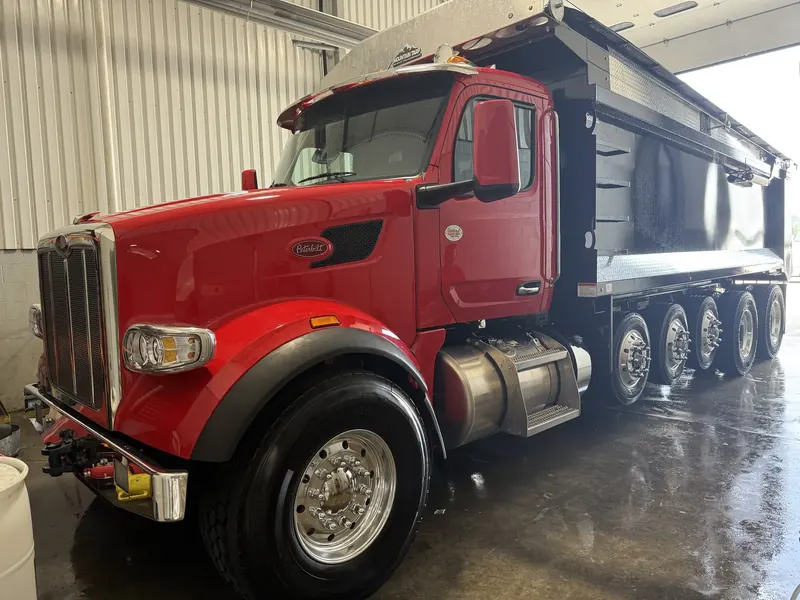 Dump truck — exterior wash — by Wax N' Go Mobile Detailing