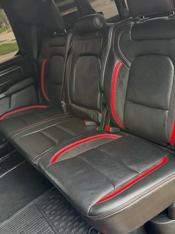 Leather interior — detailed — by Wax N' Go Mobile Detailing
