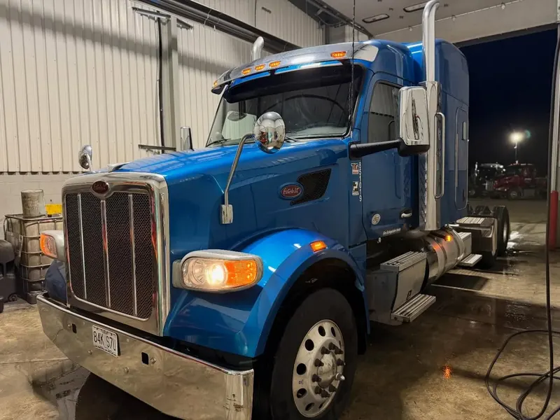 Semi cab — detailed — by Wax N' Go Mobile Detailing